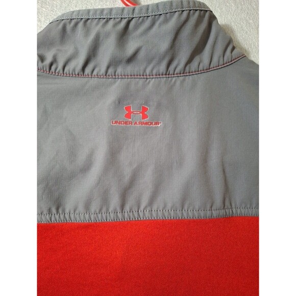 Under Armour  1/4 Zip Men’s L Loose Cold Gear Infrared Fleece Wisconsin Badgers - Picture 7 of 8